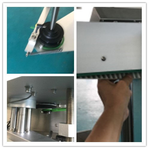 Сыра бөтелкесі екі жақты жапсырма жапсырмаларын жапсыру машинасы, жапсырмаларды автоматты түрде жапсыру машинасы