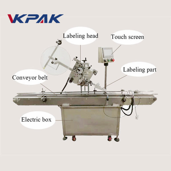 Электрлік көз автоматты тегіс беткі жапсырма жаққышы жеңілірек таңбалау машинасы