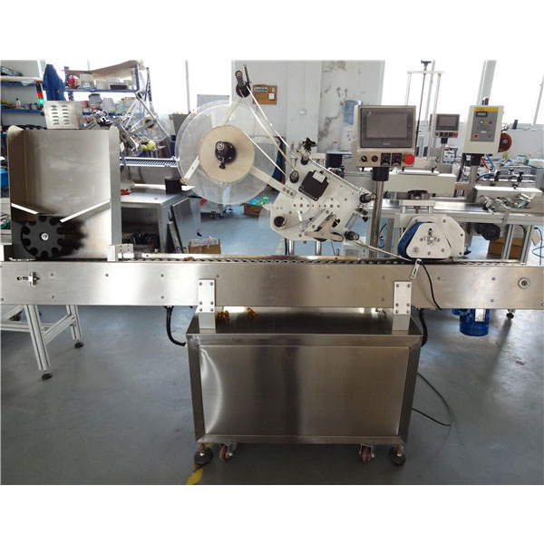 Plc Control үнемдеу автоматты флакон көлденең жапсырма машинасы шағын бөтелкеге арналған