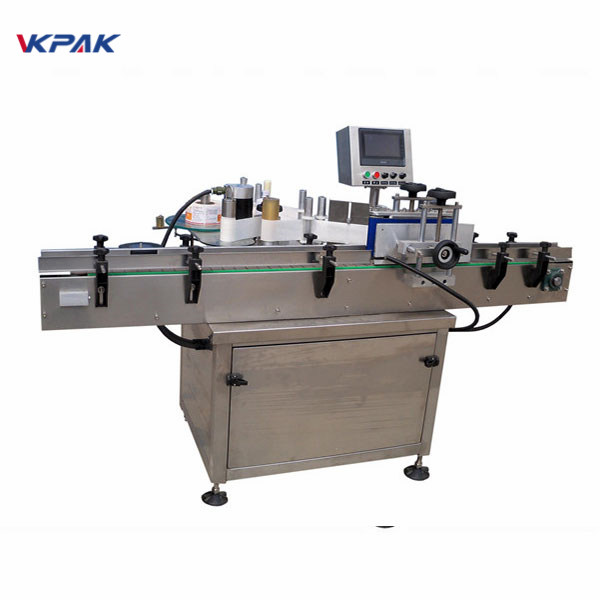 SUS304 Servo Motor автоматты дөңгелек бөтелкені таңбалау машинасы PLC басқару