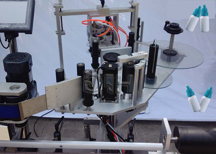 Қытайдың тік / жапсырмалы тік жапсырмасы дөңгелек бөтелкені автоматты түрде жеткізіп беретін жапсырма машинасы