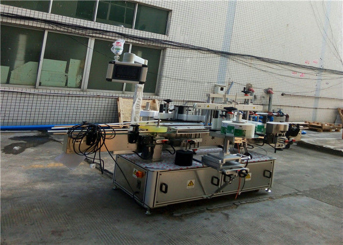 Қытай жалпақ шаршы бөтелке құмырасына арналған екі жақты автоматты жапсырма машинасы