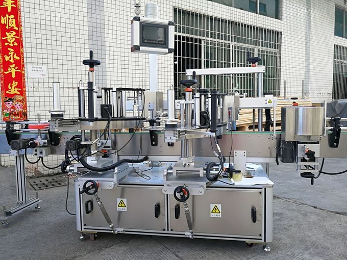 Екі жақты алдыңғы және артқы өздігінен жабысатын жапсырма машинасы, сенсорлық экран толық автоматты